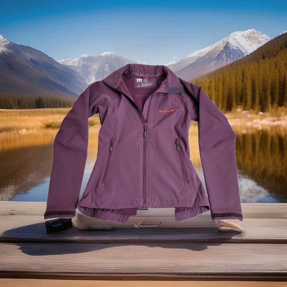 Helly Hansen Women's XS Fleece Jacket Ekolab Logo Full Zip Gorpcore Outdoors